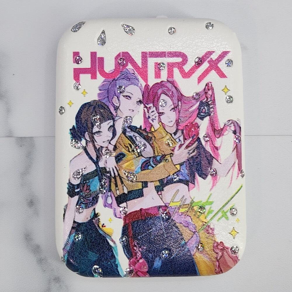 Compact Mirror 2.5 X 3" Double-sided folding KPOP Demon Hunters Huntrix Girls
